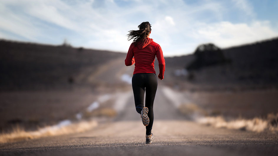 running