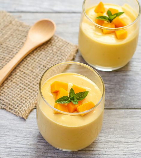 Quick Mango Souffle