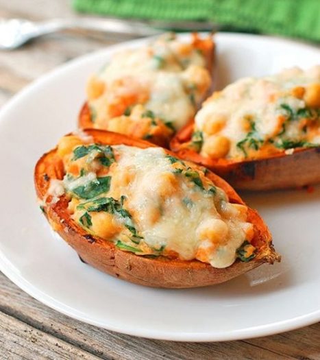 Potato Shells With Corn