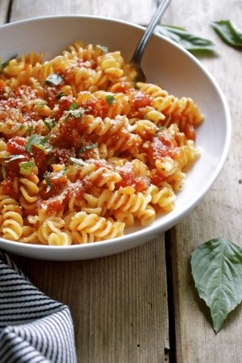 Pasta In Classic Tomato Sauce