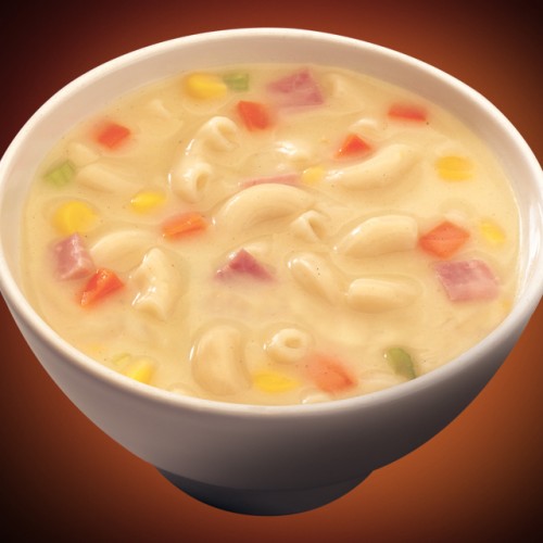 Macaroni And Corn Soup
