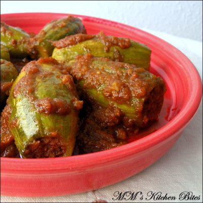 Potoler Dolma/Stuffed Pointed gourd…make it Non-Veg or Veg