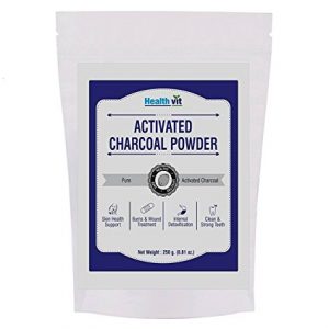 HealthVit Activated Charcoal Powder For face Mask  (100 g)
