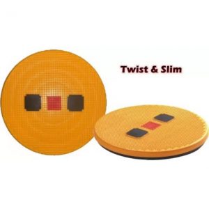 Acs Acupressure Twister Slim & Soft Stepper  (Yellow)