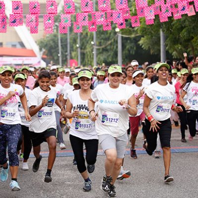 Over 10,000 women run for fitness at Colors Delhi Pinkathon’s fifth edition