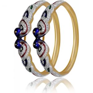 Jewels Galaxy Alloy Bangle Set