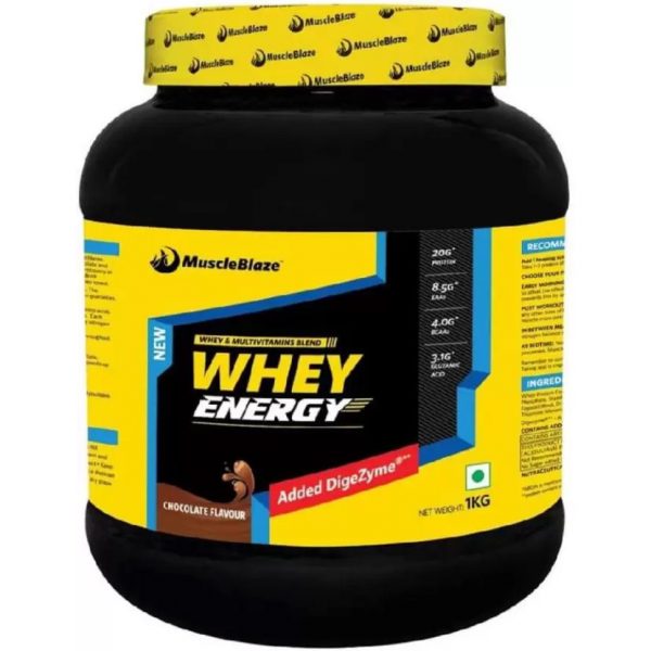 MuscleBlaze Whey Energy with Digezyme