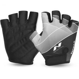 Nivia Crystal Gym & Fitness Gloves (S, Black)