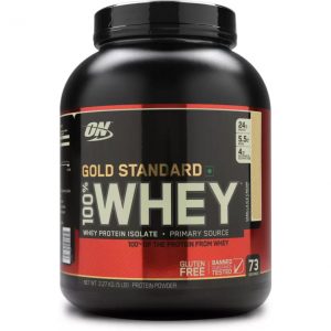 Optimum Nutrition Gold Standard 100% Whey Protein  (2.27 kg, Vanilla Ice Cream)