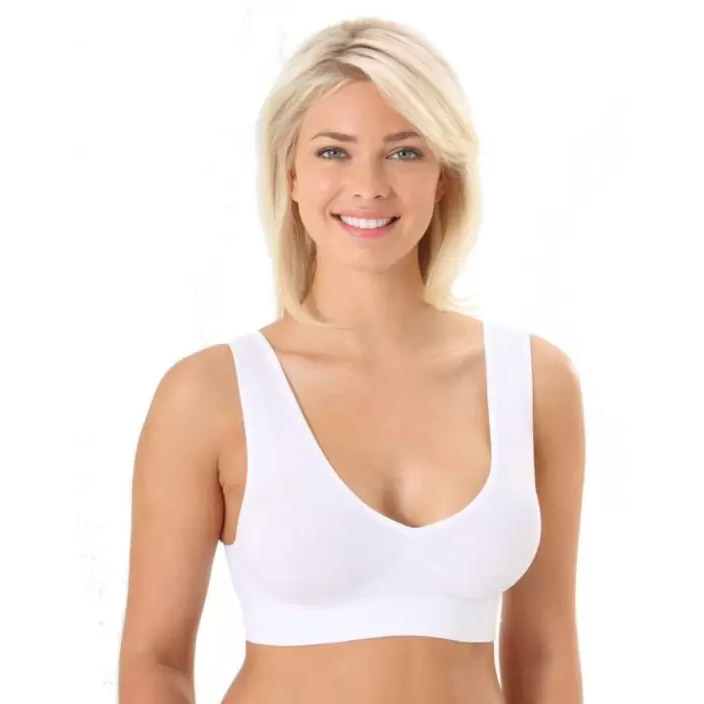 Phalin Women's Sports White Bra Women Fitness Org