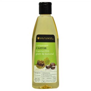 Soulflower Castor Carrier Hair Oil  (225 ml)