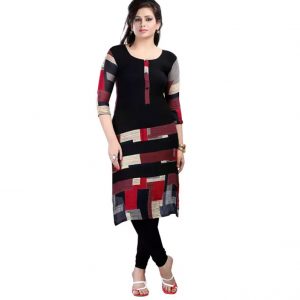 Ziyaa Printed Women's Straight Kurta
