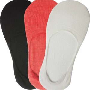 Balenzia Women's Solid No Show Socks