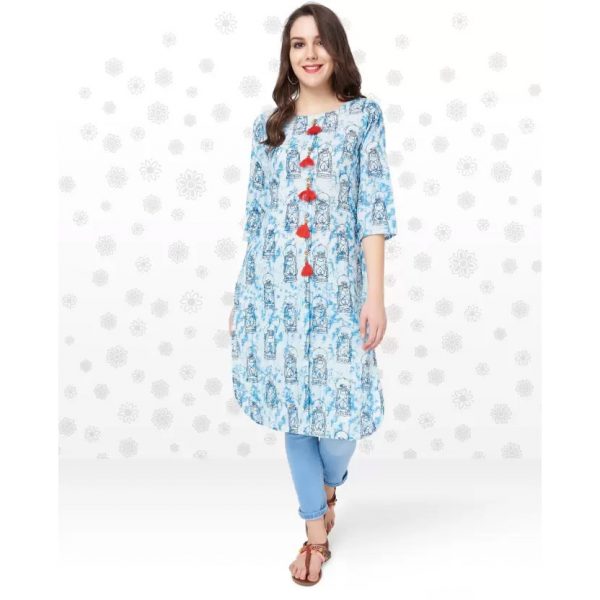 Anmi Printed Women's Straight