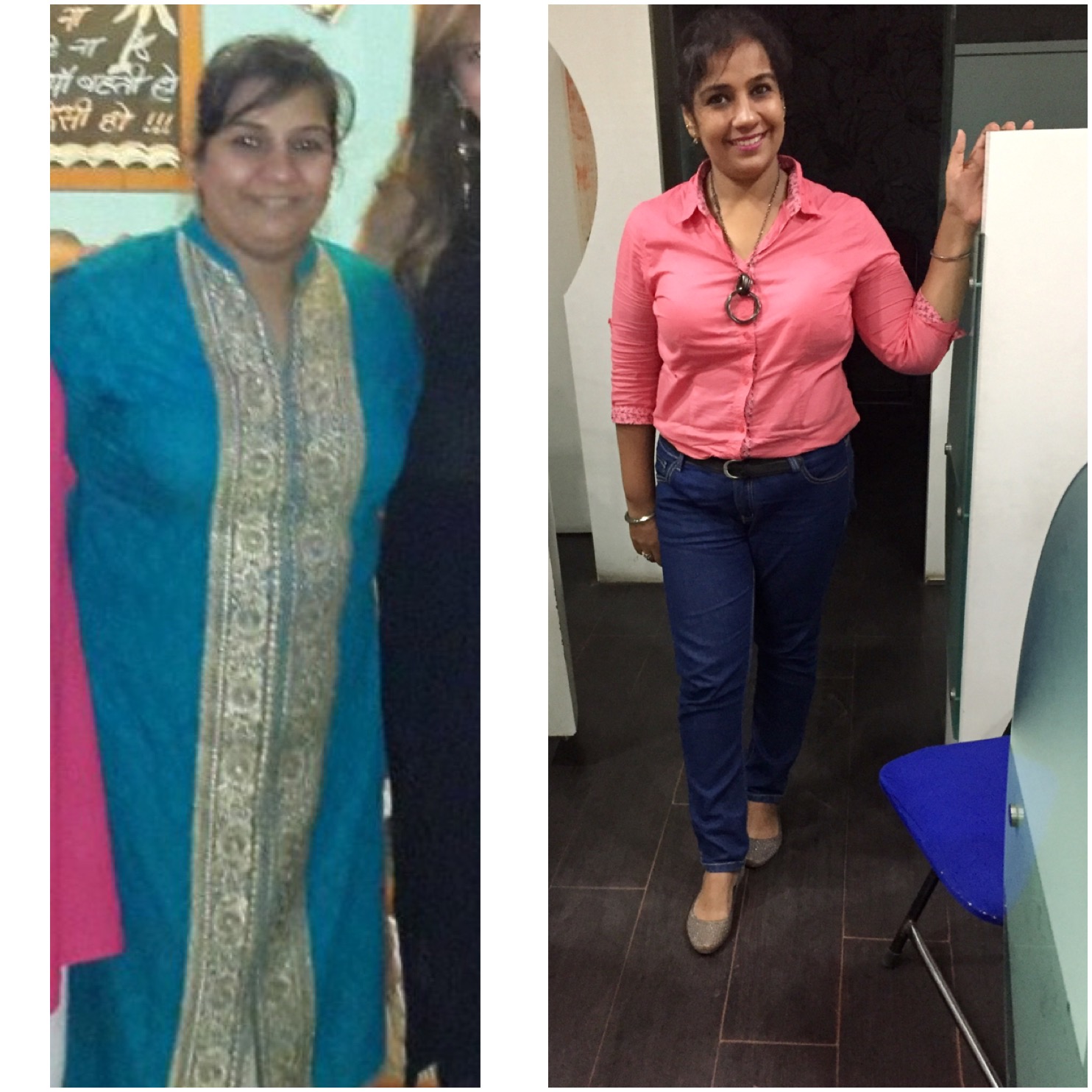 weight loss transformation indian