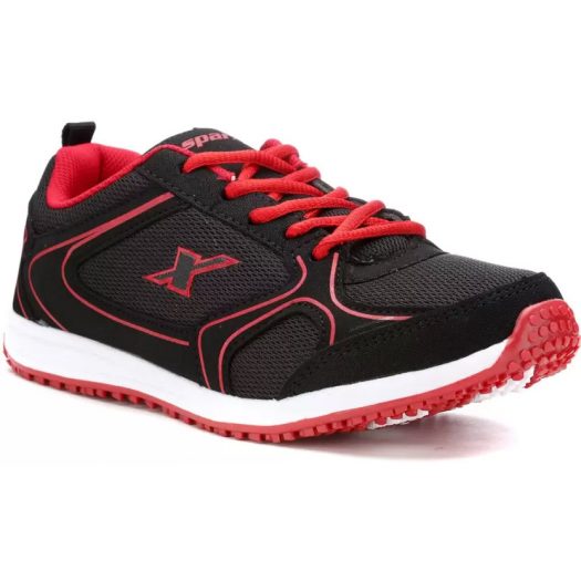 Sparx Stylish Black \u0026 Red Running Shoes 