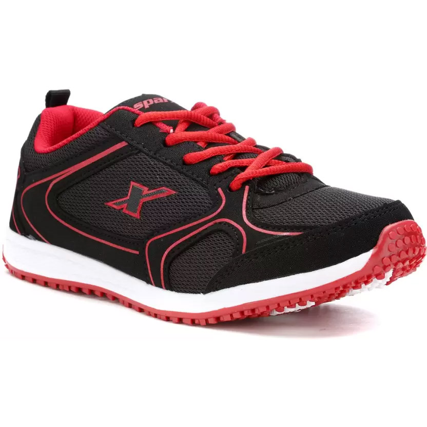 sparx shoes red black