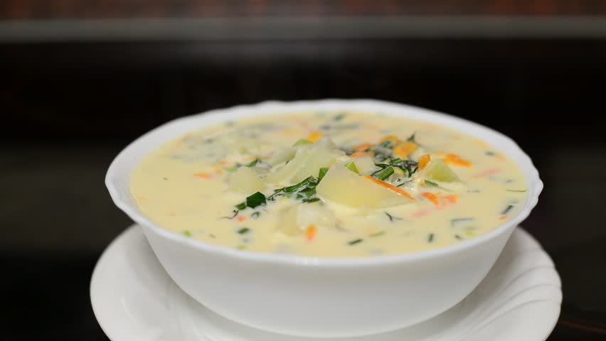 Vegetable and Cheese Soup