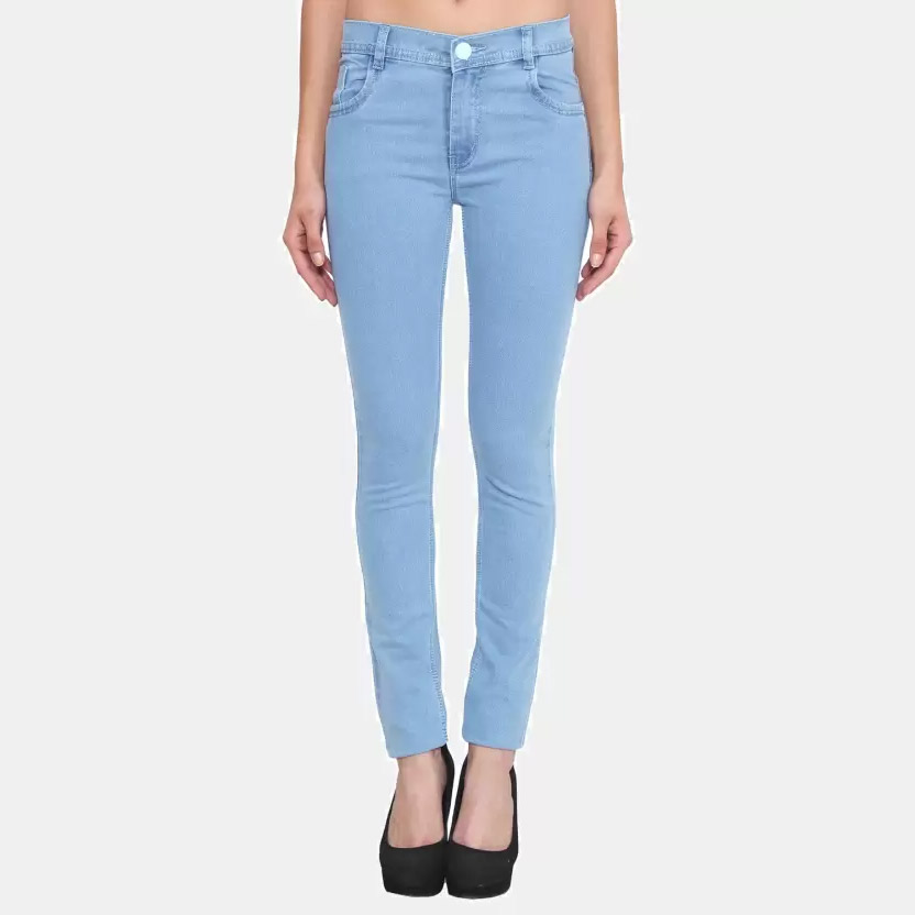 light blue jeans women