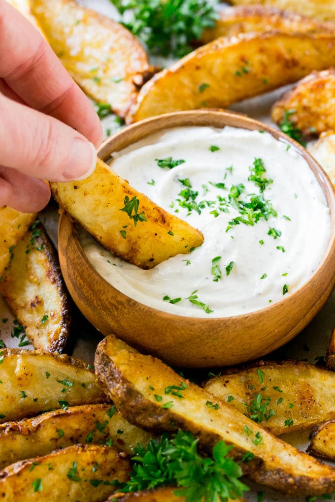 Baked Potato Wedges