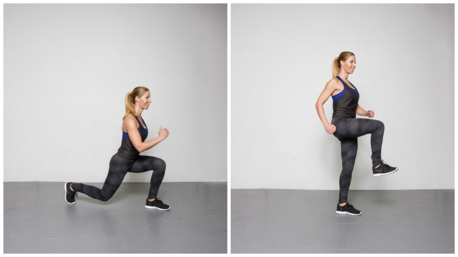 reverse lunges