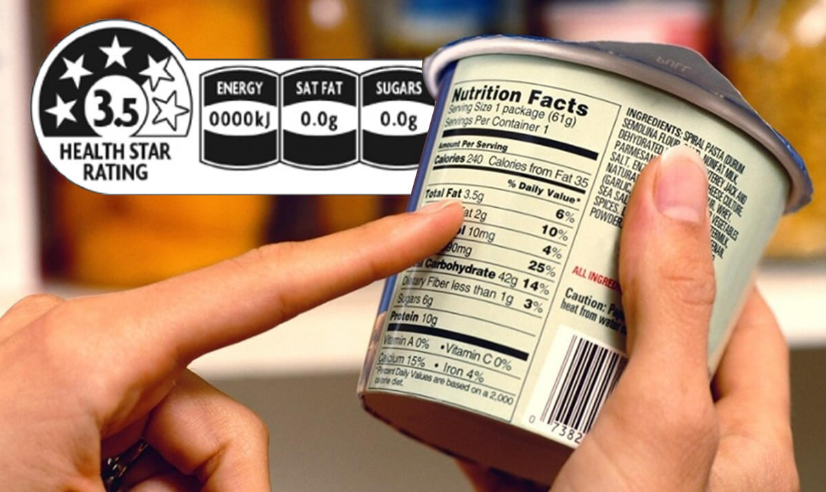 food labels