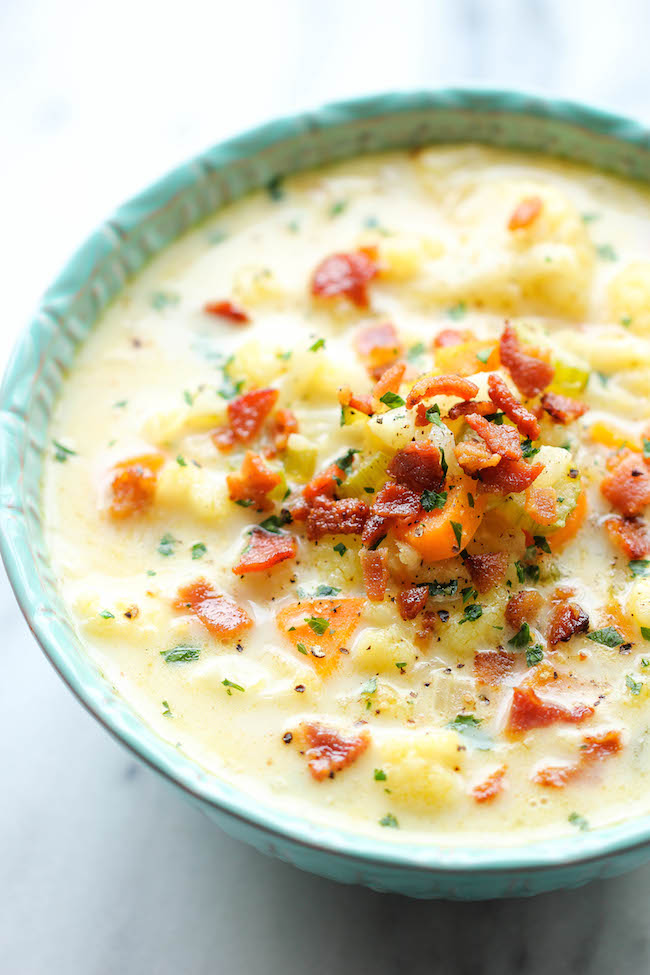 KETO CAULIFLOWER SOUP