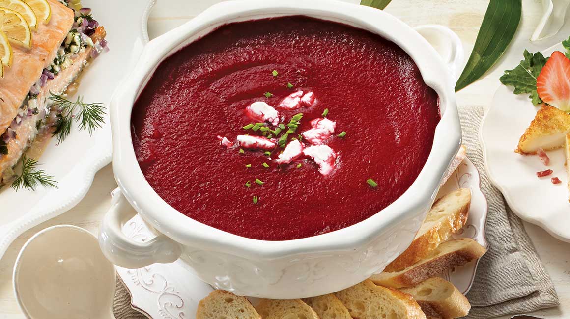 Chicken and Beets soup