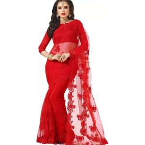 Darshita International Embroidered Bollywood Net Saree