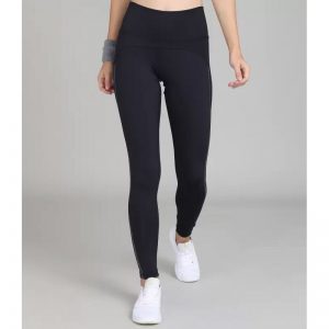 ADIDAS Solid Women’s Black Tights