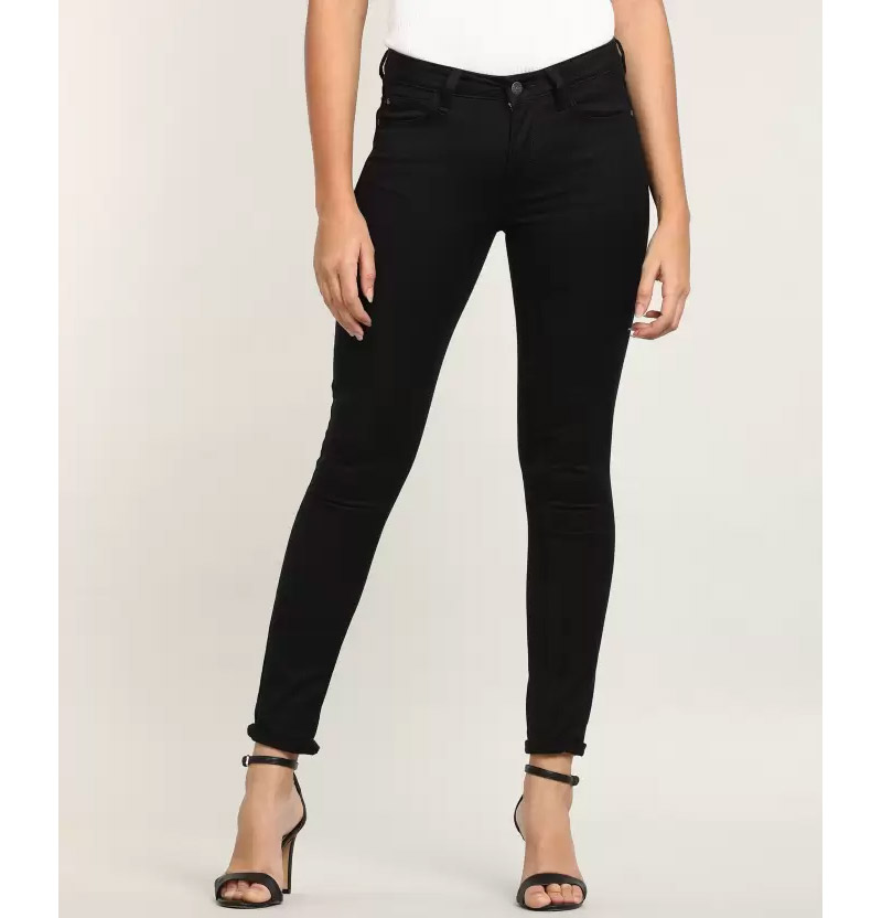 Lee Skinny Women's Black Jeans - Women Fitness Org