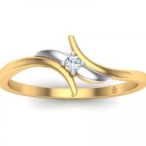 Theme Jewels 14kt Diamond Yellow Gold ring