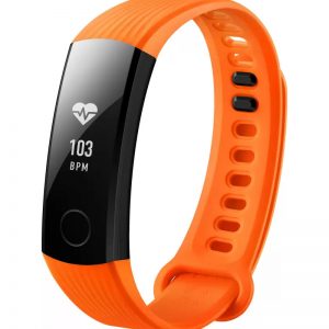 Honor Band 3  (Dynamic Orange Strap, Size : Regular)