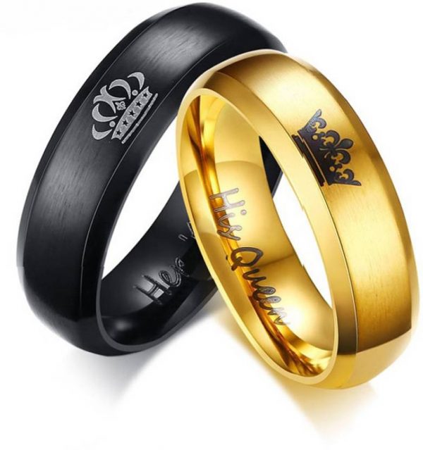 Yellow Chimes Crown Engraved