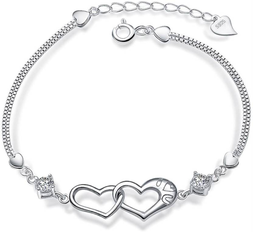 Pandora Bracelets For Women  Silver Bracelet For Girls Love Crown