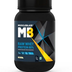 MuscleBlaze Raw Whey Protein  (1 kg, Unflavored)
