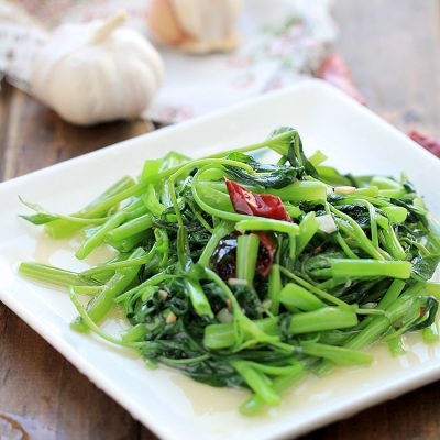 Kangkong Stir Fry