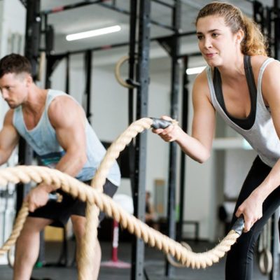 5 Battle Rope Exercises for Muscle Activation