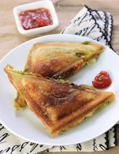 veg toast sandwich