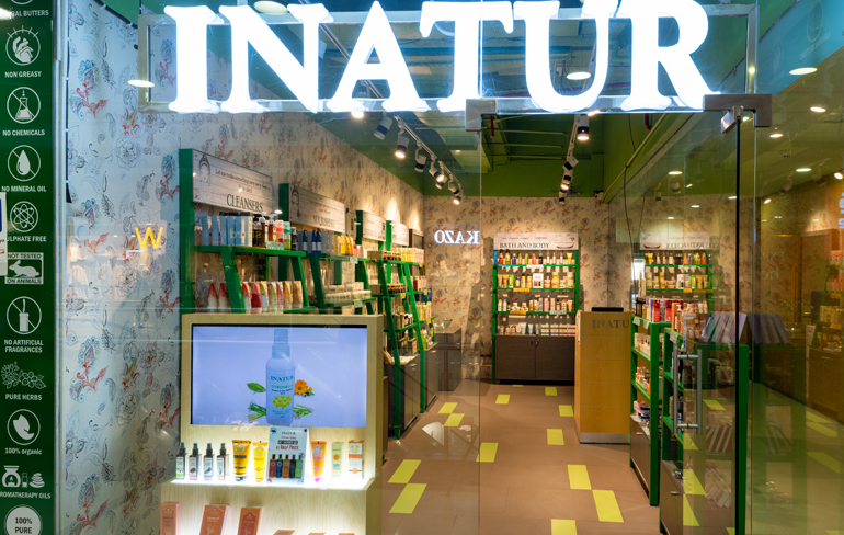 organic skin care with inatur