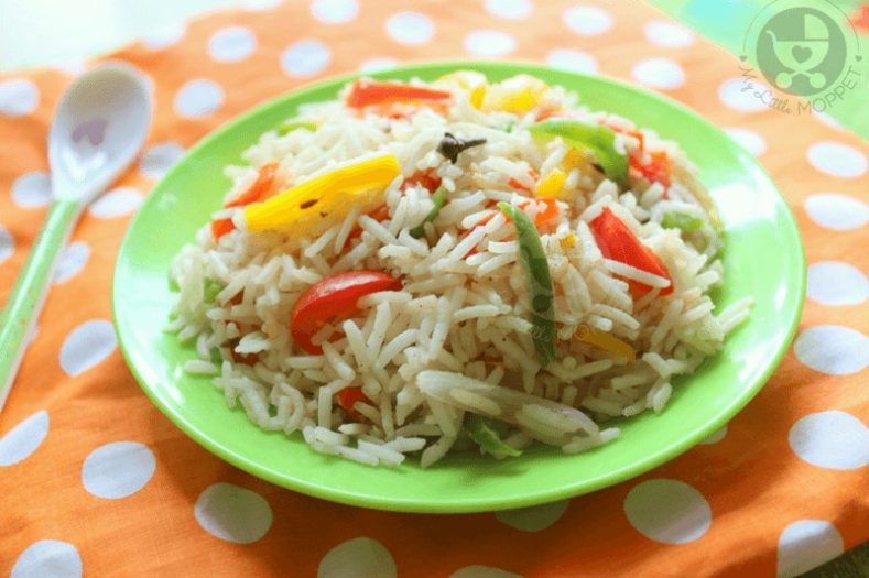 bell pepper fried rice