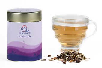 floral tea