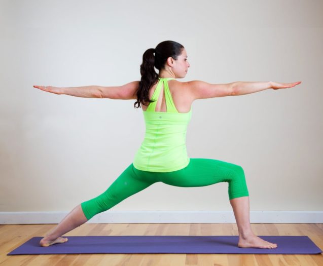 virabhadrasana
