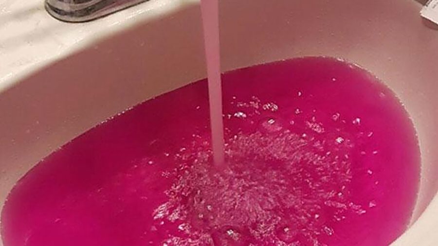 potassium-permanganate water