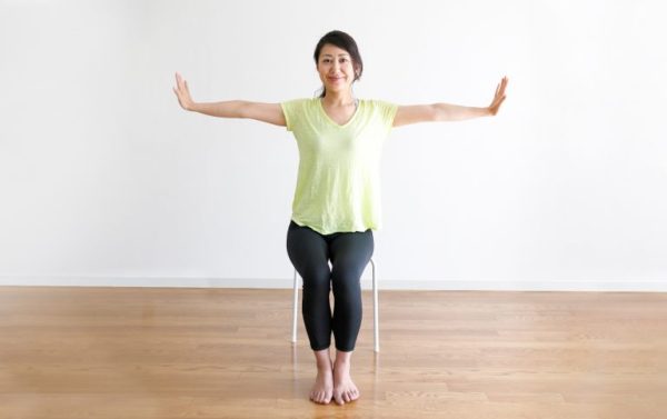 Chair Yoga for Stroke Survivors - Women Fitness Org