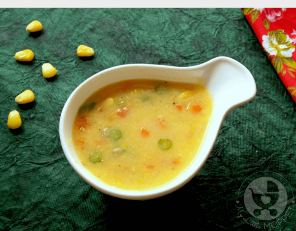 sweet corn soup