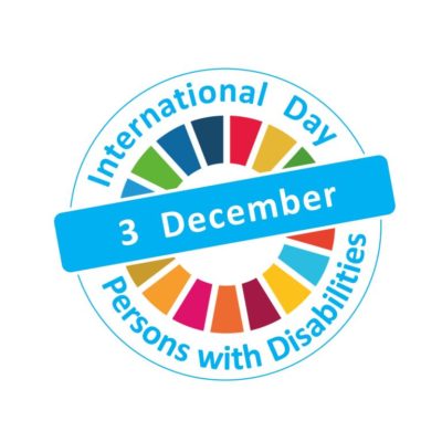 December 3rd is International Day of persons with disabilities