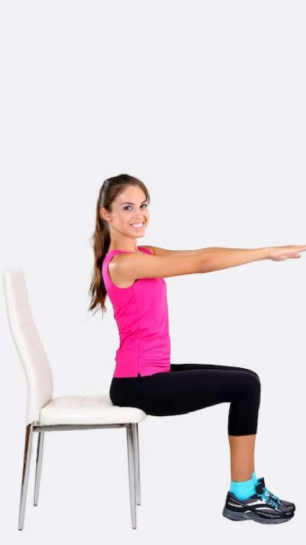 Chair Ab Workout Combat Long Hours of Sitting Women Fitness Org