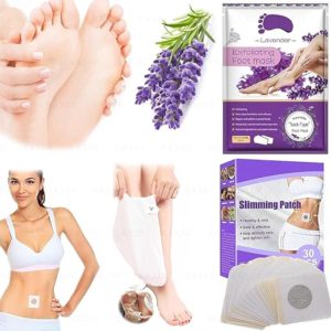 Foot Peel Mask With Slimming Patch for Women